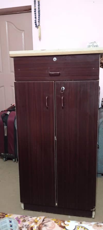 wooden kids cupboard