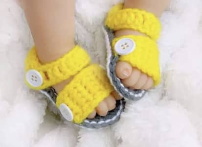 New born baby shoes