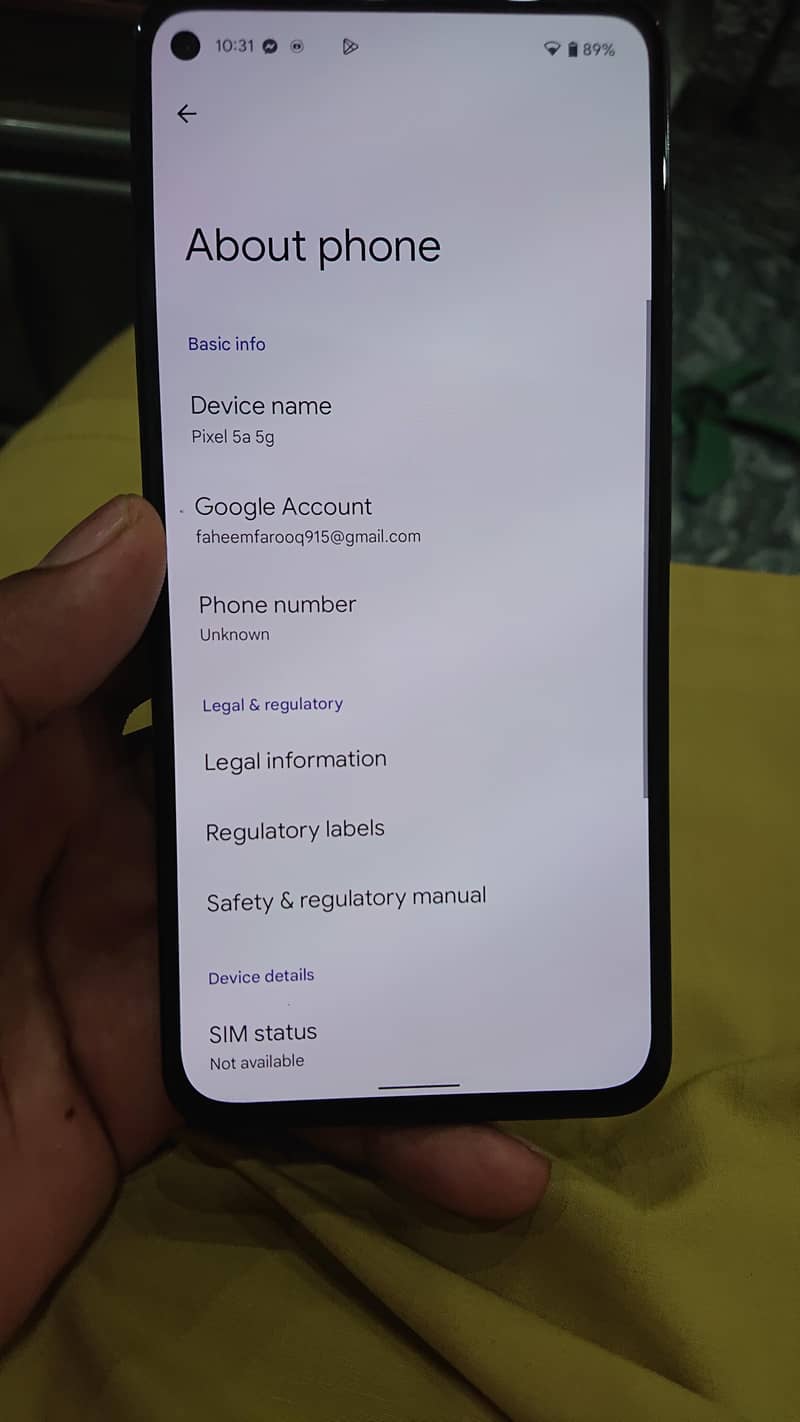 Google Pixel 5a 1