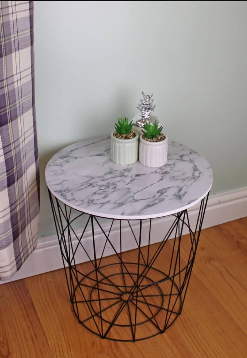 ROUND COFFEE SIDE TABLE 1