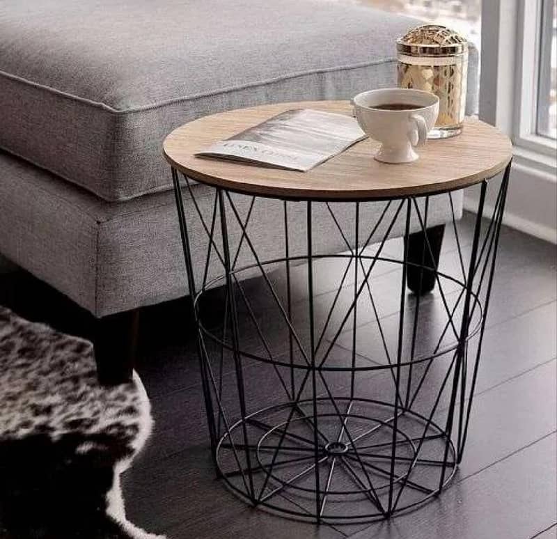ROUND COFFEE SIDE TABLE 4