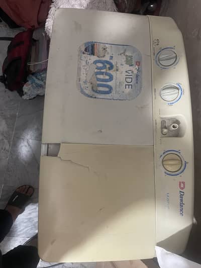 Washing machine dawlance with dryer