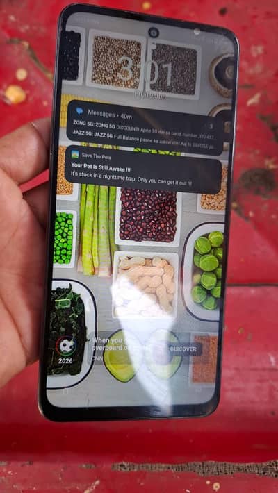 Realme C71   6 + 12  / 128 GB  with box and charger (6300) mah battry