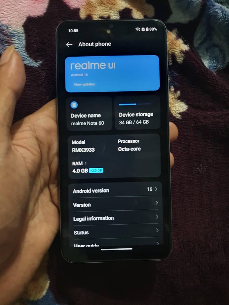 Realme Note 60 7