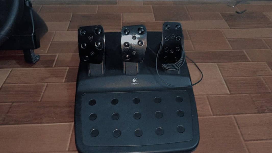 logitech g27 with ps3 controller 1/1 in  5