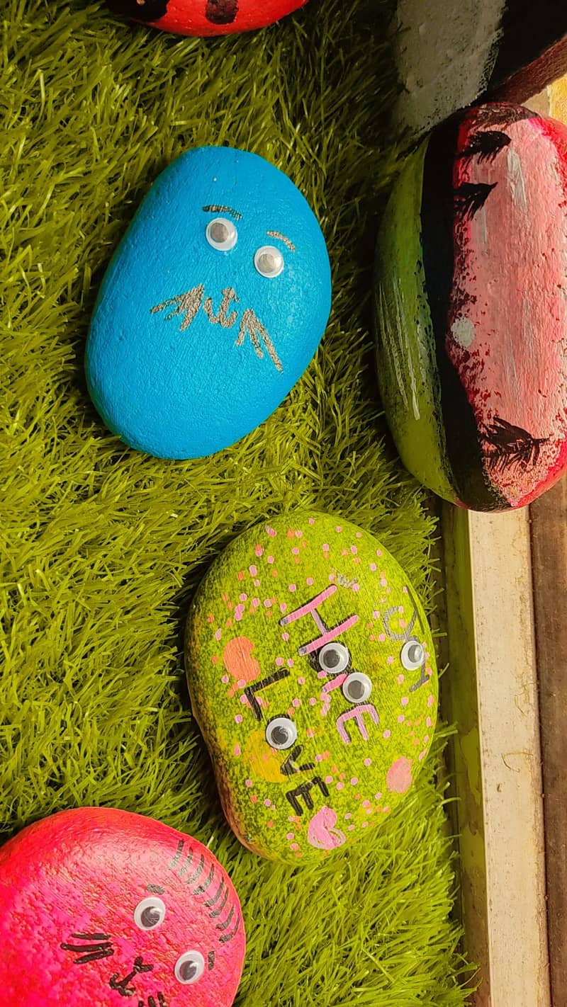 Painted Pebbles 1