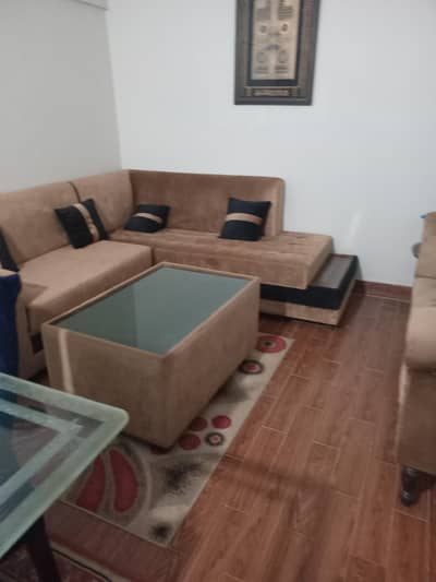 L shape sofa set and deewan new condition  for sale