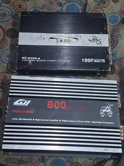 4chanel japani amplifier