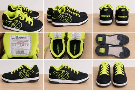 Original Heelys Propel 2.0 Roller Skate Shoes UK 4 / EU 36.5 - Workin