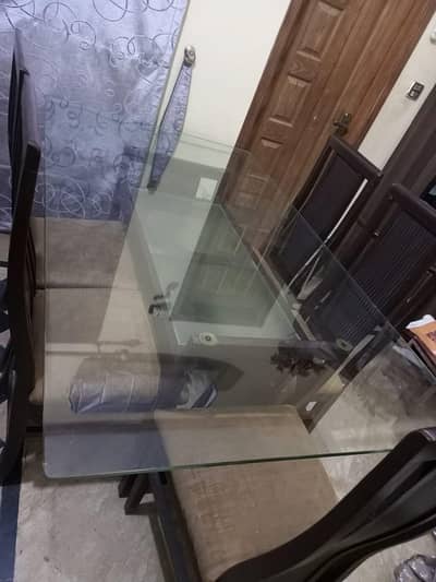 8 seater Dinning Table with 8 chairs