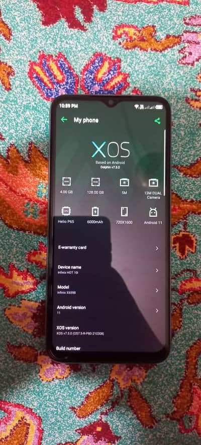 Infinix Hot 10i 4/128 All Ok