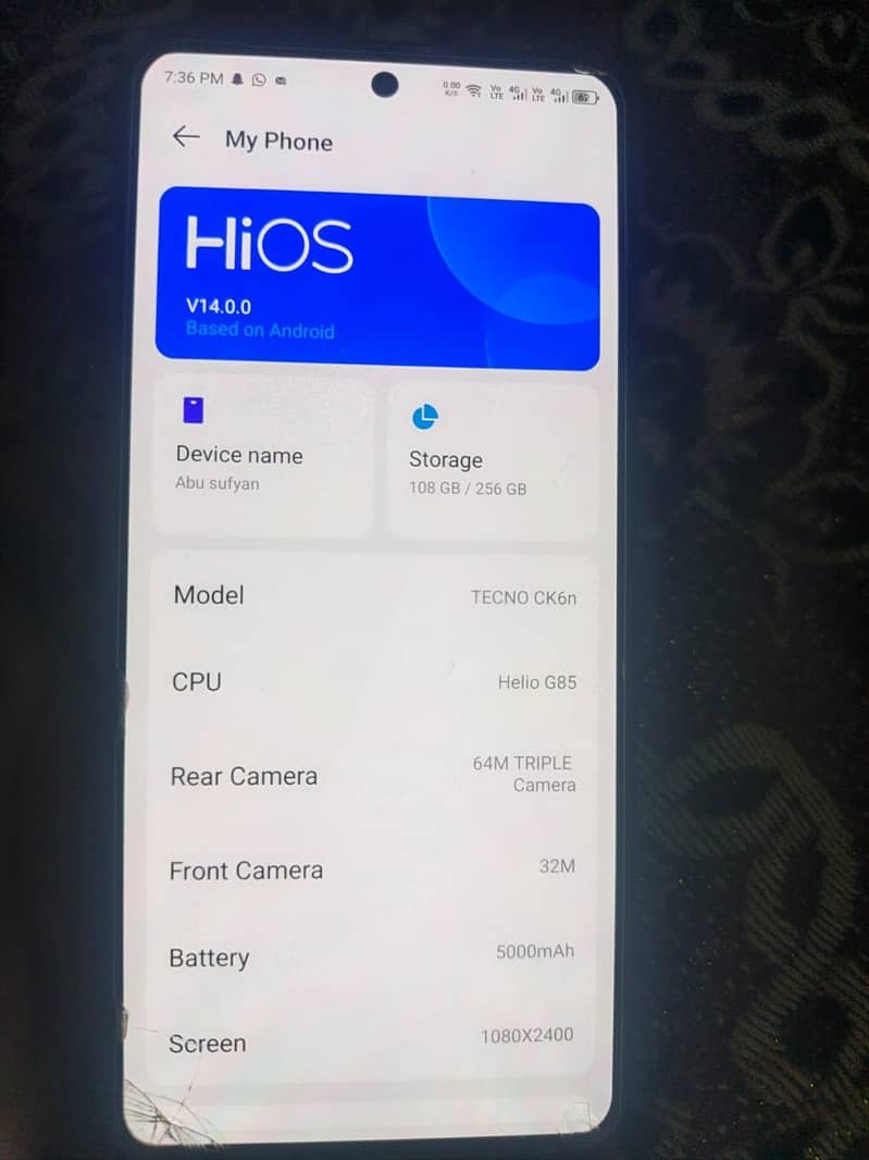 Tecno CAMON 20 4