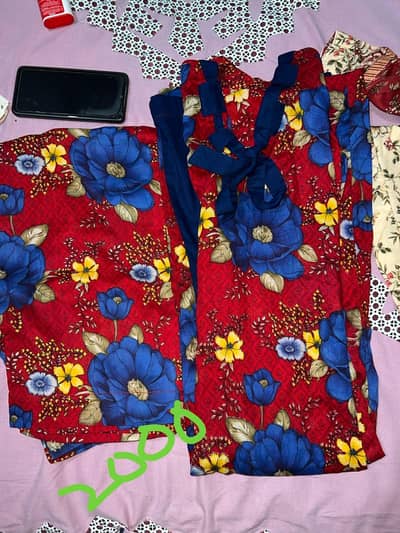 brand new unsed articles/clothing,,, two ladies shalwars are used only