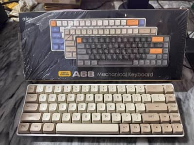 Aigo A68 mechanical keyboard.