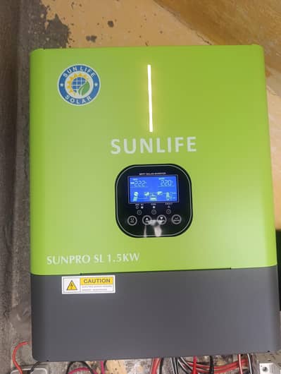 Sunlife 1.5 KWA inverter