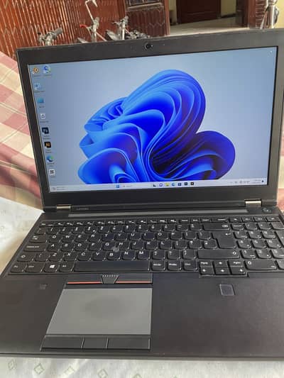 Lenovo think pad work station with graphic card i7 6th generation