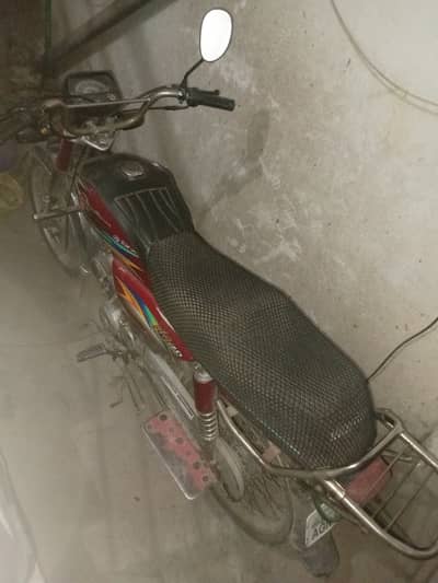 Tyre new, seat new, mud guard new and documents ckear
