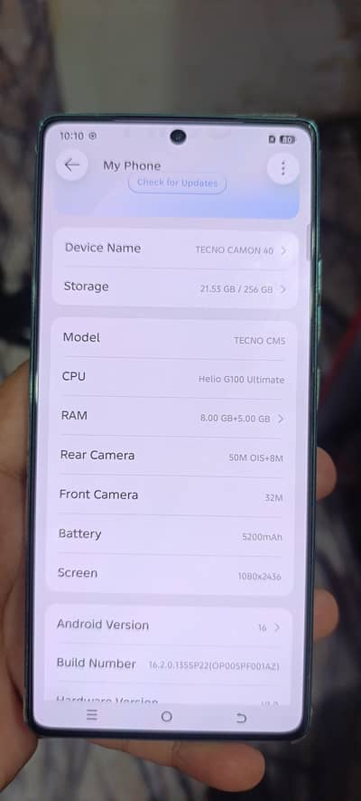 Tecno CAMON 40
