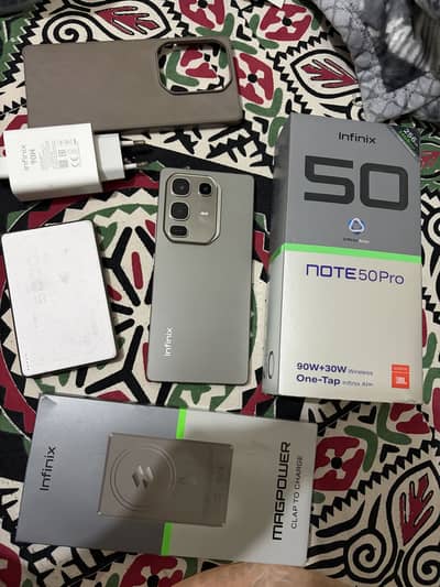 Infinix Note 50 Pro 12gb ram 256gb memory
