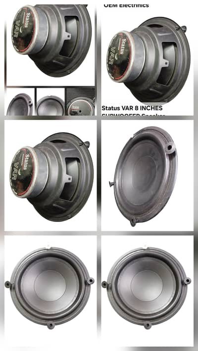 DiY Speaker, woofer, Dome Tweeter, Amp available