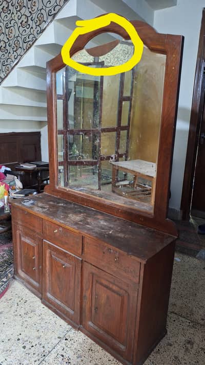 Pure wood solid dressing in full size