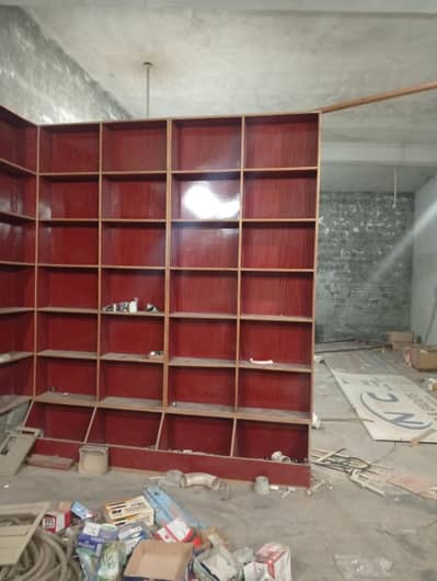 Iron rack . . . . . Wooden Rack Or Wooden counter