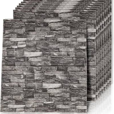Granite Color Brick Wall 3D Sheets