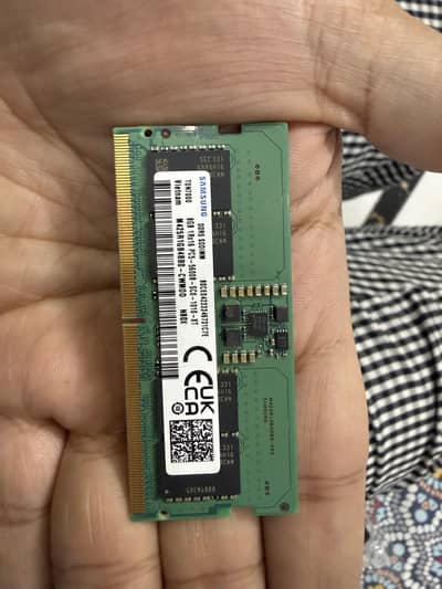 Laptop Ram DDR5 SO-DIMM 8Gb 2 Pieces Available