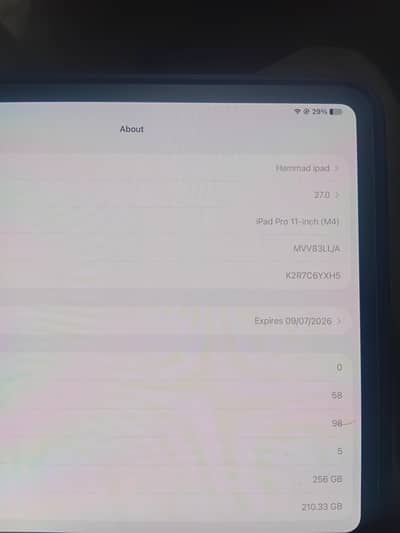ipad pro M4 11 inch