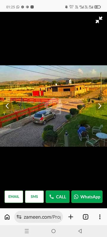 Taxila garden block b plot for sale