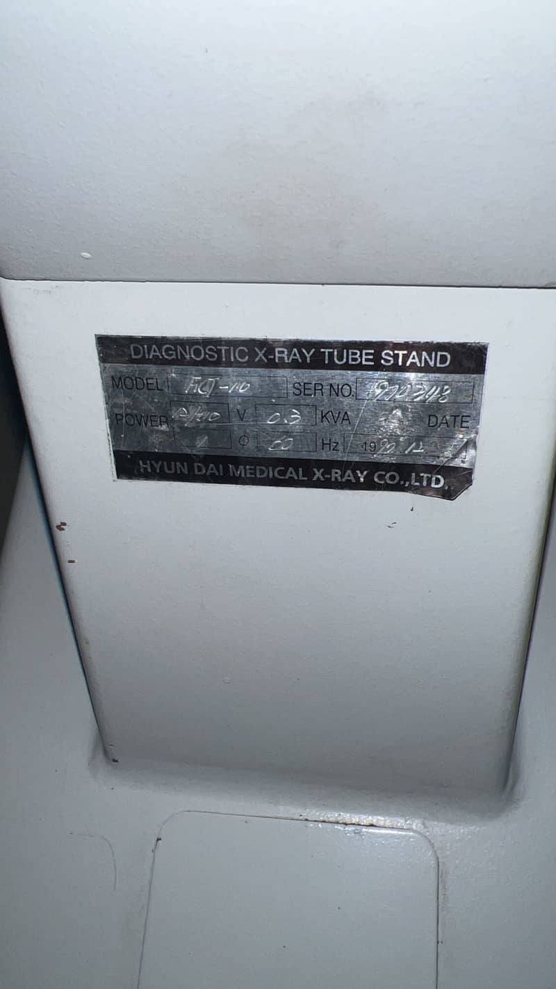 X-ray machine 3