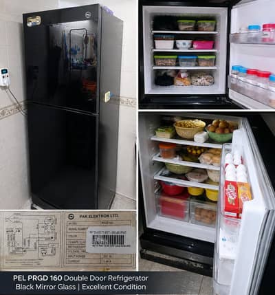 PEL PRGD 160 Double Door Refrigerator