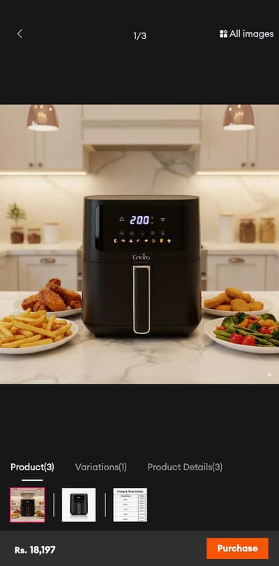 enviro air frayer