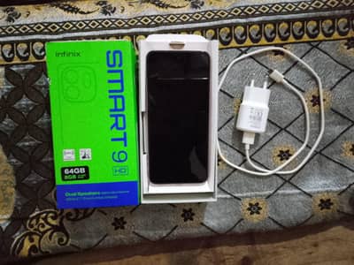 Infinix Smart 9 HD X6532C 64GB 4GB 10 / 10 box charger