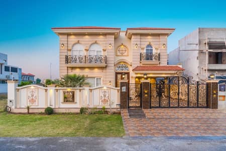 Designed and furnished By Faisal Rasool 1 Kanal Spanish House in Phase 7