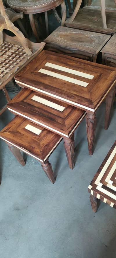 Chiniot Handmade Nesting Tables