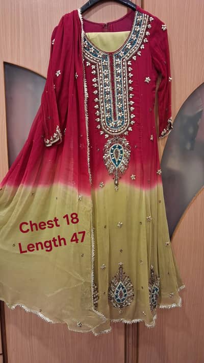 Gota 3pc chiffon Maxi