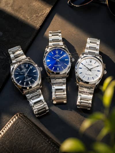 new rolex watches in three colours