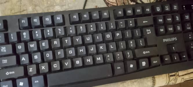 Philips USB Wired Keyboard - Smooth Working Condition | Fast Typing