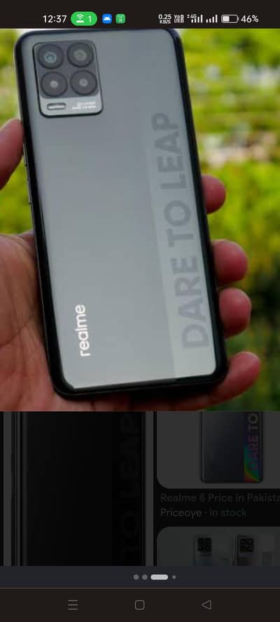 Realme 8.8Gb 128Gb G9g gaming sealed phone