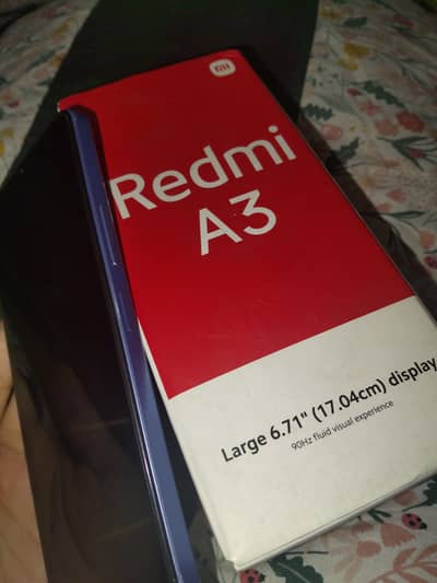 Redmi A3. blue clr. good condition. 03218858799