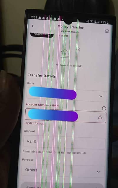 Samsung Mobile Note 20 Ultra panel just panel ha read add