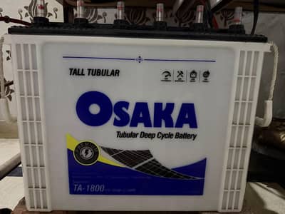 Osaka Tubular deep cycle battery TA-1800