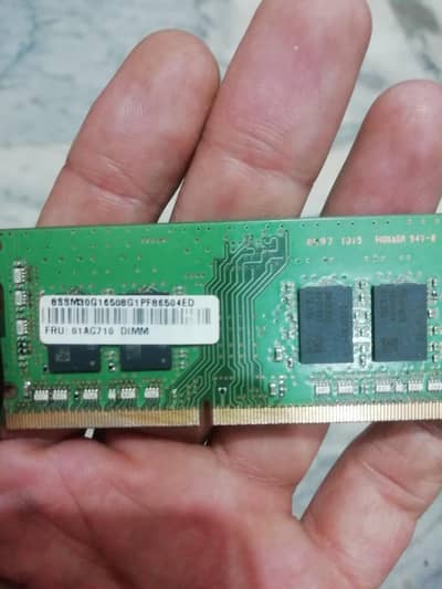 DDR 4 8gb ram laptop all ok