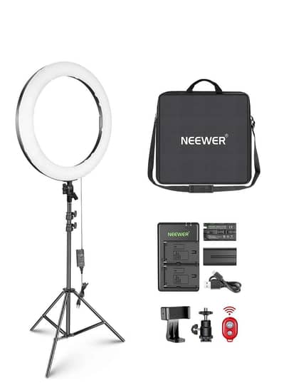 NEEWER Right Light Brand New Import From UK 20" Bi-color Complete Kit
