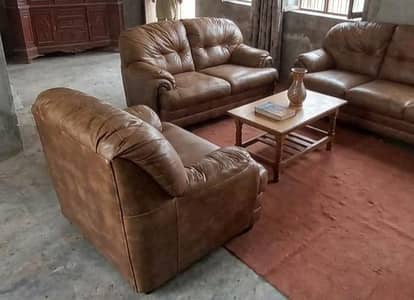sofa set (3+2+1) six seater