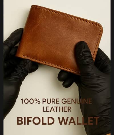 Premium Handmade Pure Leather Wallet for Men – Brand New