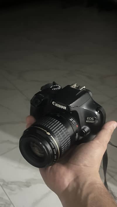 Canon 4000D DSLR camera