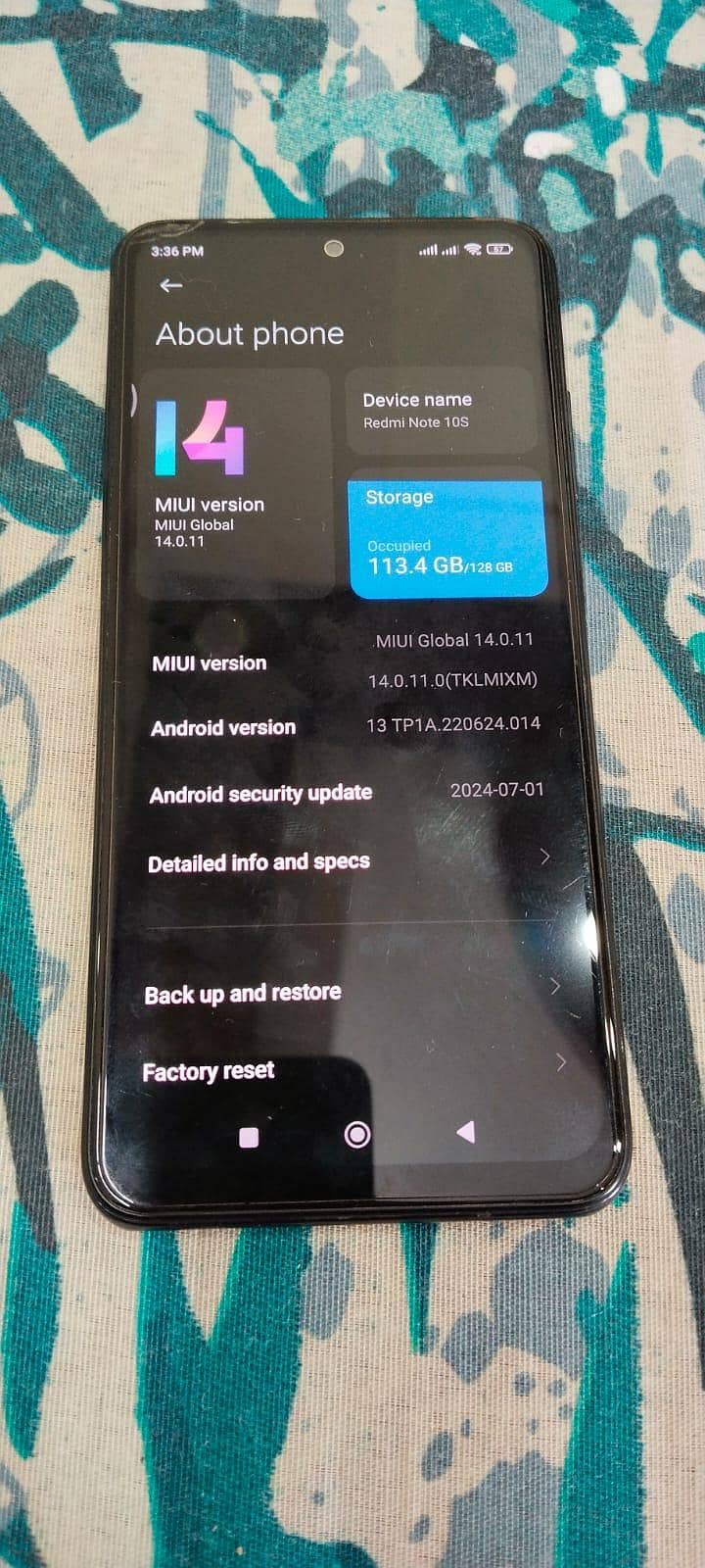 Redmi note 10s 3