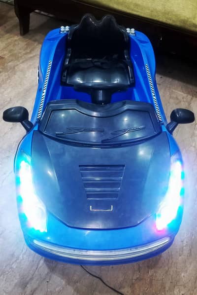 Kids baby Car with swing mode, usb,music,multi Lights, battery, All ok